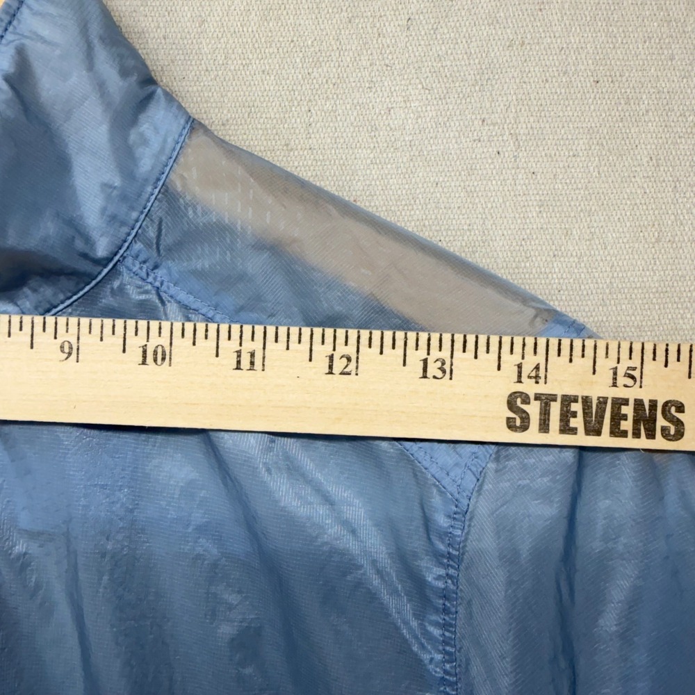 Columbia‎ Montrail Womens Blue Omni-Shield Windbreaker Jacket XS Gorpcore Hiking - Picture 13 of 16